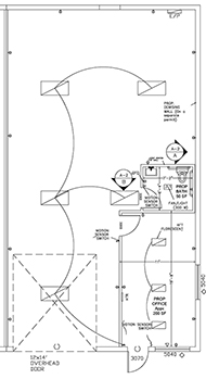 Floorplan for Unit #1102