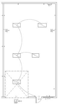 Floorplan for Unit #1108