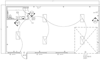 Floorplan for Unit #1305