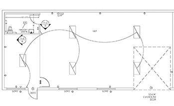 Floorplan for Unit #1307